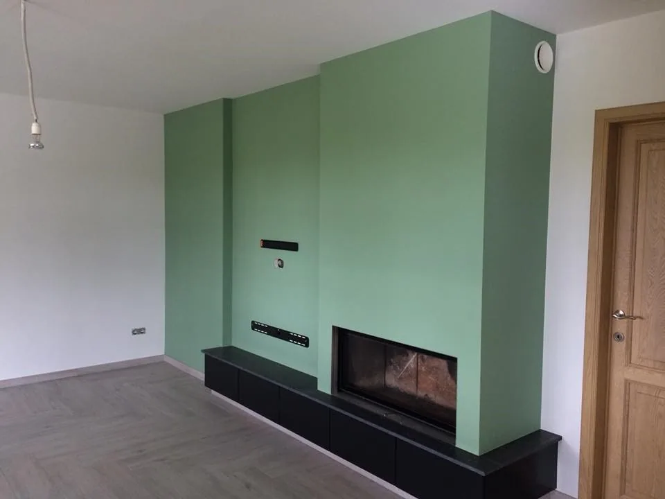 Interieur met raamdecoratie in Heverlee