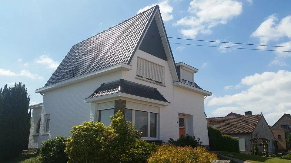 Gevel schilderen in Korbeek-Lo
